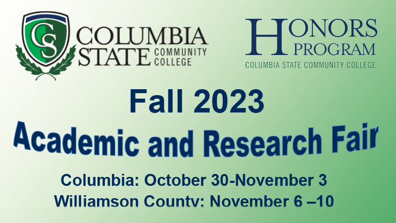 Academic and Research Fair Columbia Campus