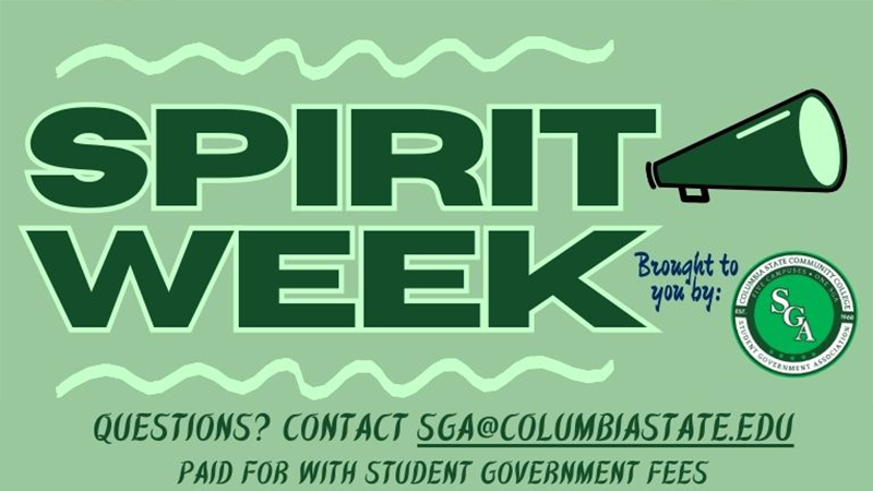 SGA Spirit Week Wear Green Wednesday