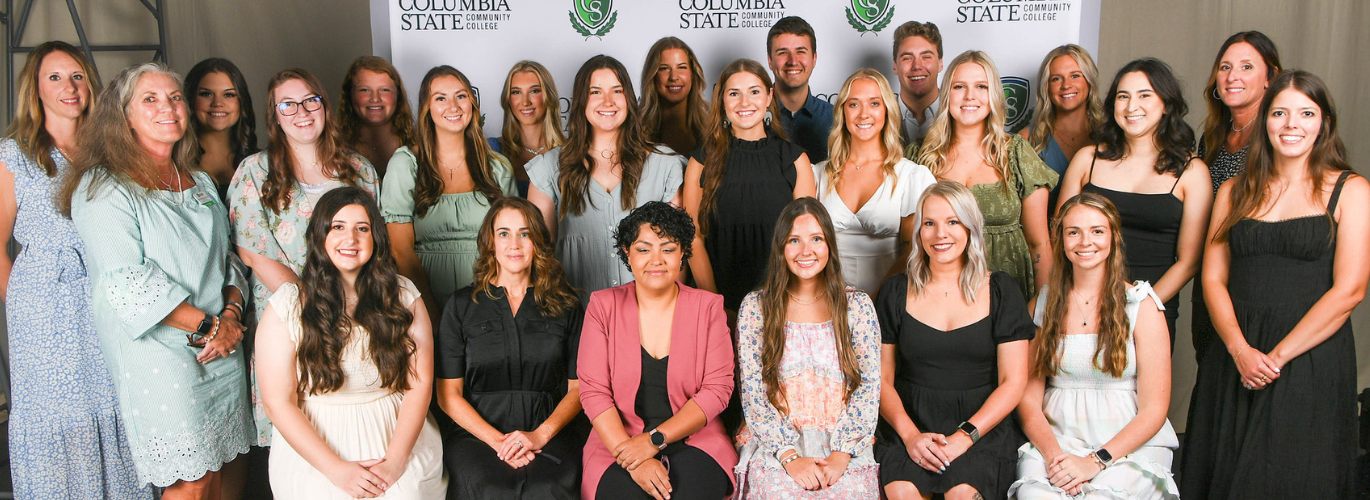 Columbia State Community College recently honored 20 radiologic technology graduates in a pinning ceremony in the Cherry Theater on the Columbia Campus. 